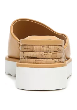 New ⌛ Franco Sarto L-Chazz Camel Slides ✨ -Franco Sarto Sales Belk 1093