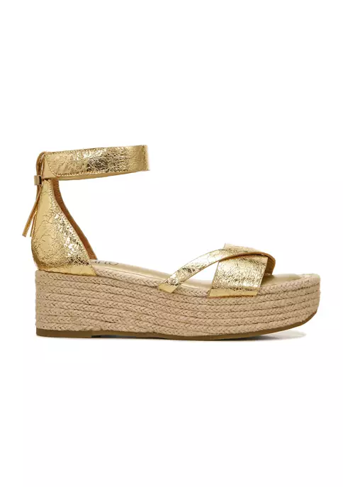 Outlet ๐ฏ Franco Sarto Verita Espadrille Gold ๐ 3 Outlet ๐ฏ Franco Sarto Verita Espadrille Gold ๐ - Image 3