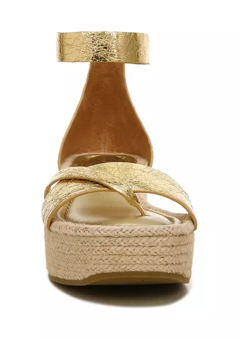 Outlet ๐ฏ Franco Sarto Verita Espadrille Gold ๐ 4 Outlet ๐ฏ Franco Sarto Verita Espadrille Gold ๐ - Image 4