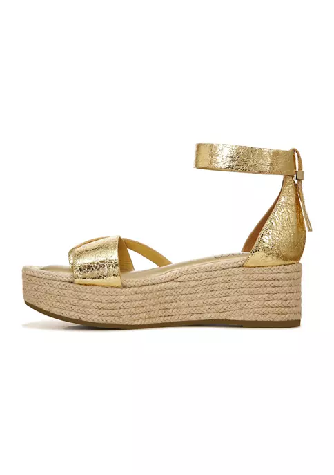 Outlet ๐ฏ Franco Sarto Verita Espadrille Gold ๐ 5 Outlet ๐ฏ Franco Sarto Verita Espadrille Gold ๐ - Image 5
