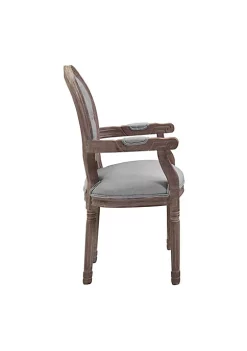 Best Sale 🌟 Modway Arise Vintage French Upholstered Fabric Dining Armchair Set of 2 🔥 -Franco Sarto Sales Belk 1564