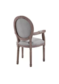 Best Sale 🌟 Modway Arise Vintage French Upholstered Fabric Dining Armchair Set of 2 🔥 -Franco Sarto Sales Belk 1565