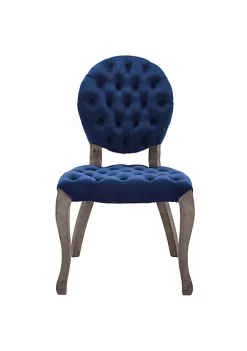 Top 10 👏 Modway Exhibit French Vintage Dining Performance Velvet Side Chair - Navy EEI-3365-NAV 😍 -Franco Sarto Sales Belk 1621