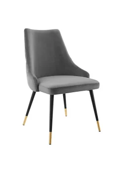 Deals 💯 Modway Adorn Tufted Performance Velvet Dining Side Chair - Gray EEI-3907-GRY 🎉
