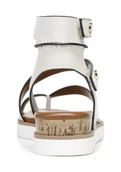 Hot Sale 🛒 Franco Sarto L-Daven Goldenrod Strappy 🩴 Sandals 🥰 -Franco Sarto Sales Belk 164