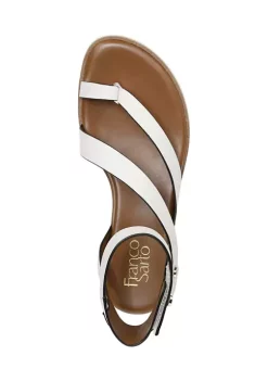 Hot Sale 🛒 Franco Sarto L-Daven Goldenrod Strappy 🩴 Sandals 🥰 -Franco Sarto Sales Belk 165