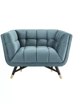 New 😀 Modway Adept Upholstered Velvet Armchair 🎁 -Franco Sarto Sales Belk 1661