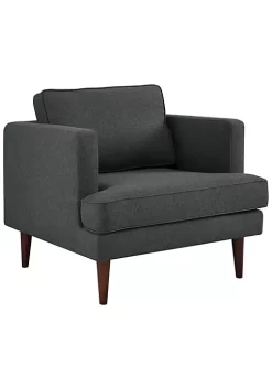 Budget 🔔 Modway Agile Upholstered Fabric Armchair ✔️