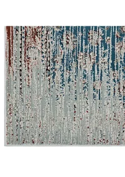 Buy 🌟 Modway Hesper Distressed Contemporary Floral Lattice 8x10 Area Rug 🥰 -Franco Sarto Sales Belk 1730