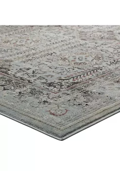 Promo 🔔 Modway Enye Distressed Vintage Floral Lattice 5x8 Area Rug 🎁 -Franco Sarto Sales Belk 1816