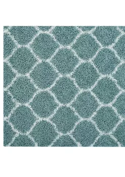 Coupon 🥰 Modway Solvea Moroccan Trellis 5x8 Shag Area Rug 🌟 -Franco Sarto Sales Belk 1840