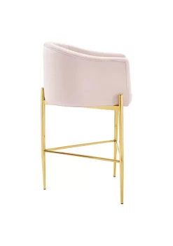 Brand new 😍 Modway Savour Tufted Performance Velvet Bar Stool Set of 2 - Pink EEI-4597-PNK 🛒 -Franco Sarto Sales Belk 1865