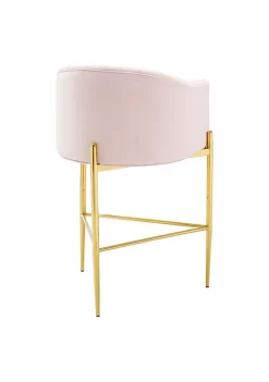 Brand new 😍 Modway Savour Tufted Performance Velvet Bar Stool Set of 2 - Pink EEI-4597-PNK 🛒 -Franco Sarto Sales Belk 1866