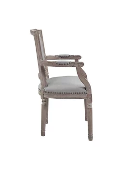 Deals ❤️ Modway Penchant Dining Armchair Upholstered Fabric Set of 2 - Light Gray EEI-3462-LGR 👏 -Franco Sarto Sales Belk 1905