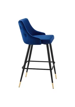 Discount 💯 Modway Adorn Performance Velvet Bar Stool Set of 2 - Navy EEI-4595-NAV 🎁 -Franco Sarto Sales Belk 1962
