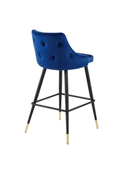 Discount 💯 Modway Adorn Performance Velvet Bar Stool Set of 2 - Navy EEI-4595-NAV 🎁 -Franco Sarto Sales Belk 1963