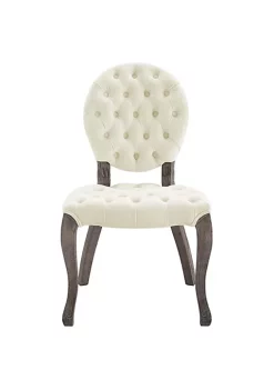 Best deal 🥰 Modway Exhibit French Vintage Dining Performance Velvet Side Chair - Ivory EEI-3365-IVO 💯 -Franco Sarto Sales Belk 2008
