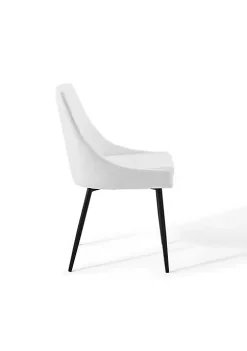 Coupon ⌛ Modway Viscount Upholstered Fabric Dining Chairs - Set of 2 - Black White EEI-3809-BLK-WHI 🎁 -Franco Sarto Sales Belk 2013