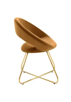 Best Sale 🛒 Modway Nouvelle Performance Velvet Dining Chair Set of 2 - Gold Cognac EEI-4681-GLD-COG 👏 -Franco Sarto Sales Belk 2022