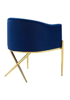 Flash Sale ✨ Modway Savour Tufted Performance Velvet Accent Dining Armchair - Navy EEI-3906-NAV 🎁 -Franco Sarto Sales Belk 2027