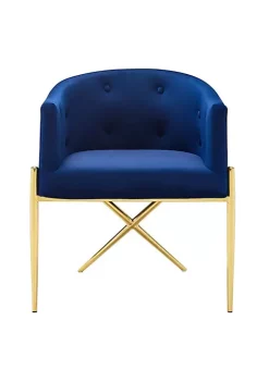 Flash Sale ✨ Modway Savour Tufted Performance Velvet Accent Dining Armchair - Navy EEI-3906-NAV 🎁 -Franco Sarto Sales Belk 2028
