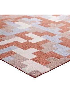 Buy 😍 Modway Andela Interlocking Block Mosaic 8x10 Area Rug 🔔 -Franco Sarto Sales Belk 2107