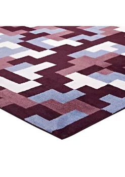 Buy 🔔 Modway Andela Interlocking Block Mosaic 8x10 Area Rug ⭐ -Franco Sarto Sales Belk 2117