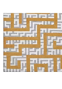 Promo 🤩 Modway Nahia Geometric Maze 8x10 Area Rug ⭐ -Franco Sarto Sales Belk 2163
