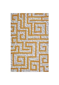 Promo 🤩 Modway Nahia Geometric Maze 8x10 Area Rug ⭐ -Franco Sarto Sales Belk 2164