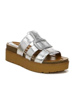 Outlet ⌛ Franco Sarto Patricia Adjustable Slide 🩴 Sandals 😉 -Franco Sarto Sales Belk 219