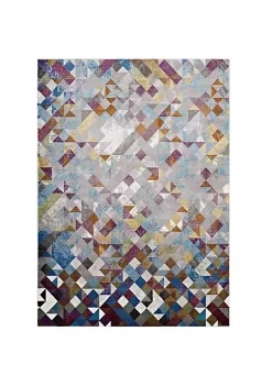 Discount ✨ Modway Lavendula Triangle Mosaic 8x10 Area Rug 🎁 -Franco Sarto Sales Belk 2241