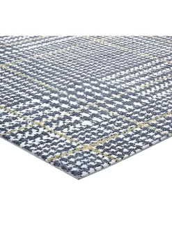 Promo 🎉 Modway Kaja Abstract Plaid 5x8 Area Rug ✔️ -Franco Sarto Sales Belk 2374