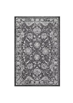 Flash Sale ⭐ Modway Kazia Distressed Floral Lattice 5x8 Area Rug 🌟 -Franco Sarto Sales Belk 2386