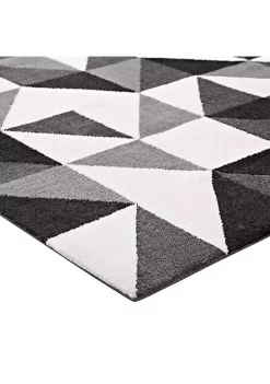 Best deal 🔔 Modway Kahula Geometric Triangle Mosaic 5x8 Area Rug 🔥 -Franco Sarto Sales Belk 2389