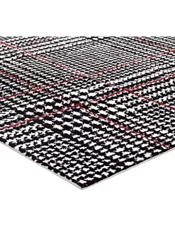 Discount 🔔 Modway Kaja Abstract Plaid 5x8 Area Rug ❤️ -Franco Sarto Sales Belk 2394