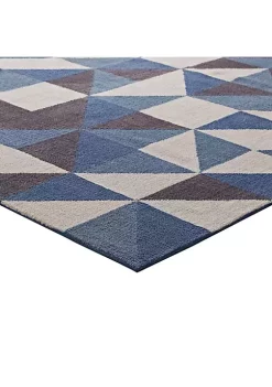 Best deal ✔️ Modway Kahula Geometric Triangle Mosaic 5x8 Area Rug 👍 -Franco Sarto Sales Belk 2424