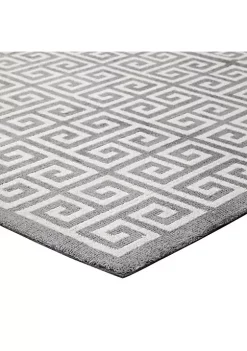 Deals 🌟 Modway Freydis Greek Key 5x8 Area Rug 🔔 -Franco Sarto Sales Belk 2445