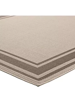 Brand new 🥰 Modway Rim Solid Border Borderline 8x10 Indoor and Outdoor Area Rug ⌛ -Franco Sarto Sales Belk 2490
