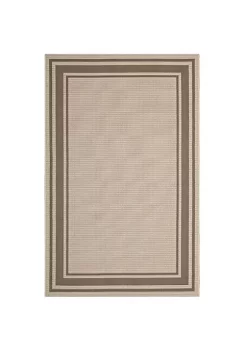 Brand new 🥰 Modway Rim Solid Border Borderline 8x10 Indoor and Outdoor Area Rug ⌛ -Franco Sarto Sales Belk 2491