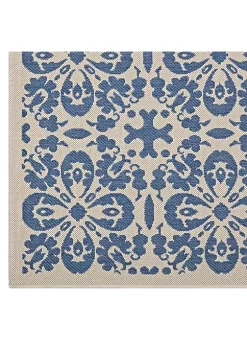 Buy ⭐ Modway Ariana Vintage Floral Trellis 8x10 Indoor and Outdoor Area Rug 🎁 -Franco Sarto Sales Belk 2494
