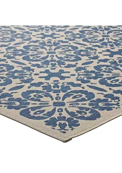 Buy ⭐ Modway Ariana Vintage Floral Trellis 8x10 Indoor and Outdoor Area Rug 🎁 -Franco Sarto Sales Belk 2495