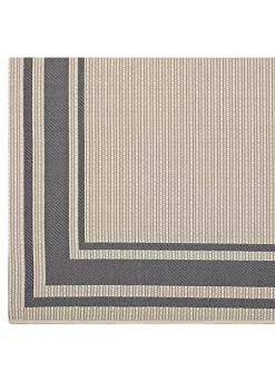 New 💯 Modway Rim Solid Border Borderline 8x10 Indoor and Outdoor Area Rug ⌛ -Franco Sarto Sales Belk 2504
