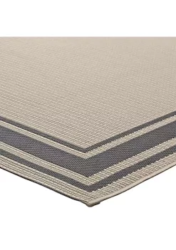 New 💯 Modway Rim Solid Border Borderline 8x10 Indoor and Outdoor Area Rug ⌛ -Franco Sarto Sales Belk 2505
