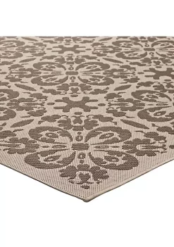Buy ✔️ Modway Ariana Vintage Floral Trellis 8x10 Indoor and Outdoor Area Rug 🌟 -Franco Sarto Sales Belk 2530