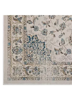 Coupon 🛒 Modway Atara Distressed Vintage Persian Medallion 5x8 Area Rug 👏 -Franco Sarto Sales Belk 2584