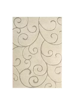 Buy 🎁 Modway Burgeon Scrolling Vine 5x8 Shag Area Rug 💯