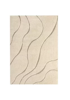 Coupon 🎁 Modway Abound Abstract Swirl 5x8 Shag Area Rug 💯