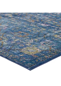 Best Sale 💯 Modway Minu Distressed Floral Lattice 5x8 Area Rug 🧨 -Franco Sarto Sales Belk 2640
