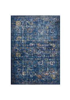 Best Sale 💯 Modway Minu Distressed Floral Lattice 5x8 Area Rug 🧨 -Franco Sarto Sales Belk 2641