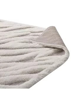 Discount 👍 Modway Current Abstract Wavy Striped 5x8 Shag Area Rug 😉 -Franco Sarto Sales Belk 2655